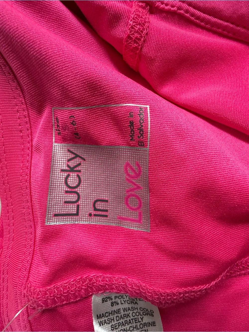 Lucky in Love Hot Pink Layered skort